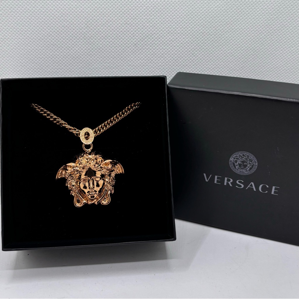 Versace Gold Iconic Medusa Necklace 700$